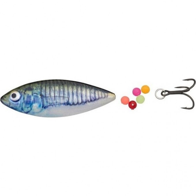Блесна SAVAGE GEAR Stickleblade 52 01-Green Silver 62206