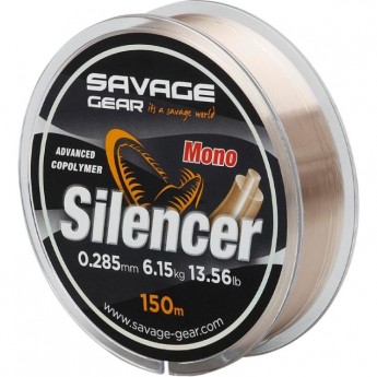 Леска SAVAGE GEAR Silencer Mono 150м 0,20мм Леска SAVAGE GEAR Silencer Mono 150м 0,20мм