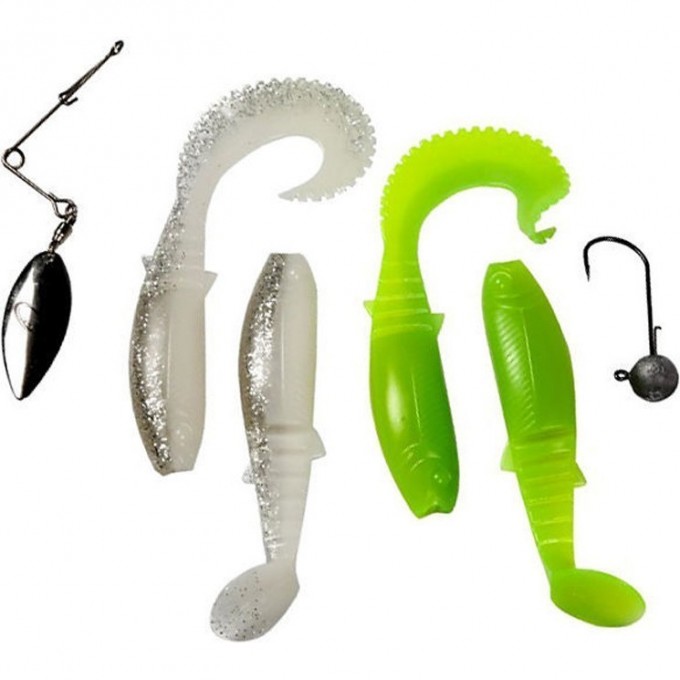 Набор приманок SAVAGE GEAR Cannibal Spinnerbait Kit L 4+2 57619