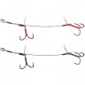 Оснастка SAVAGE GEAR Carbon49 Double Stinger #2/0 13.5cm 23kg 2pcs  54884