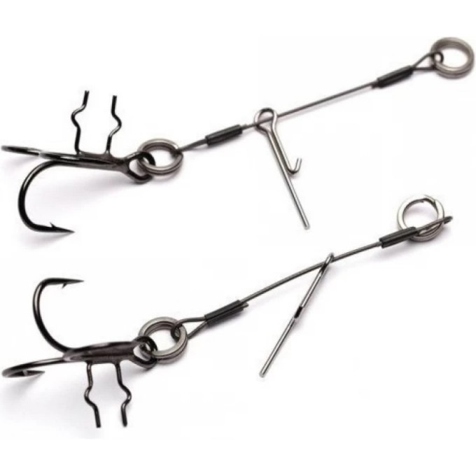 Оснастка SAVAGE GEAR Carbon49 T-Treble Spike Stingers #1 2pcs 69778