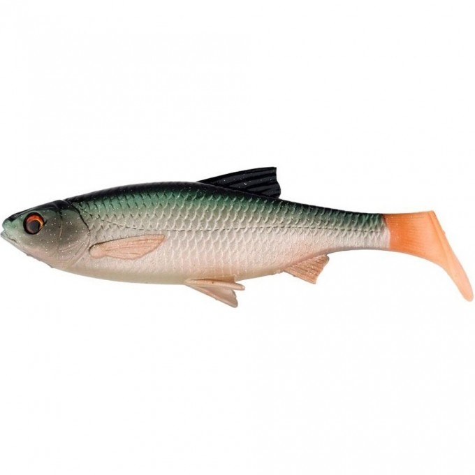 Приманка SAVAGE GEAR 3D LB River Roach Paddletail 18cm 70g 2pcs Green Silver G 57448