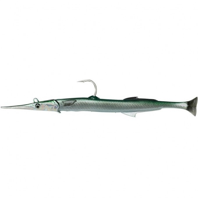 Приманка SAVAGE GEAR 3D Needlefish Pulsetail 23см 55г Sinking Green 2+1PCS 69703