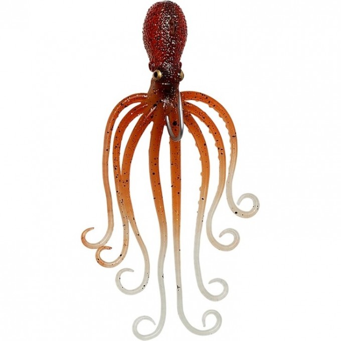 Приманка SAVAGE GEAR 3D Octopus 300g 22cm Brown Glow 63893