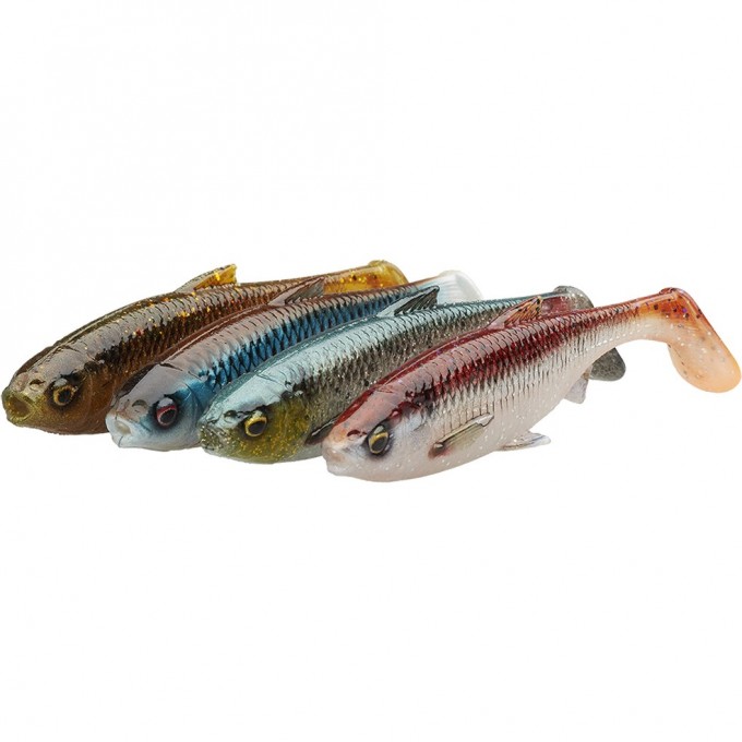 Приманка SAVAGE GEAR 3D River Roach 12см 17г Clear Water Mix 4PCS 74306