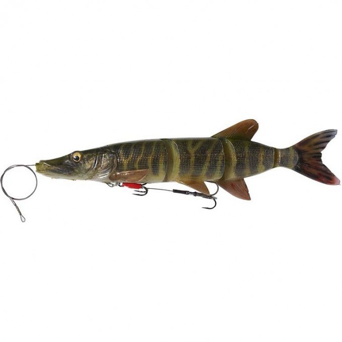 Приманка SAVAGE GEAR 4D Line Thru Pike 25cm 110g SS 01-Striped Pike 61788