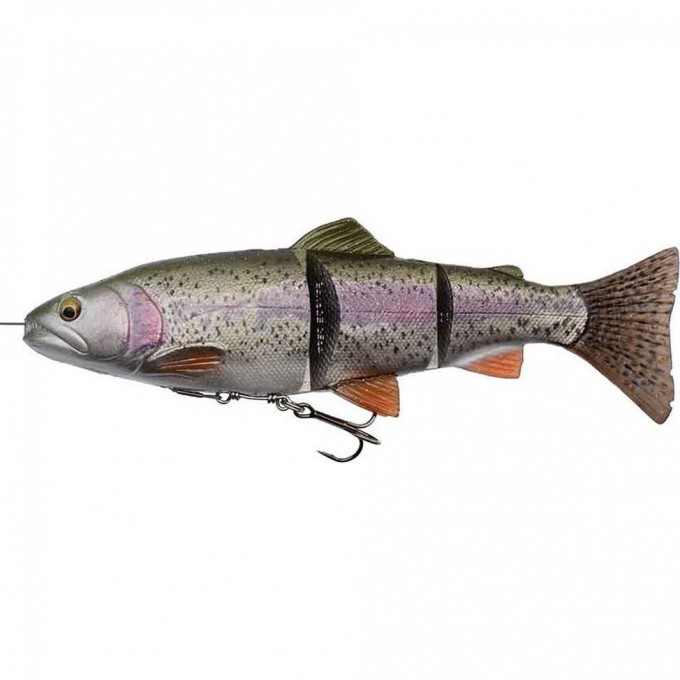Приманка SAVAGE GEAR 4D Line Thru Trout 15cm 35g SS 01-Rainbow 57382