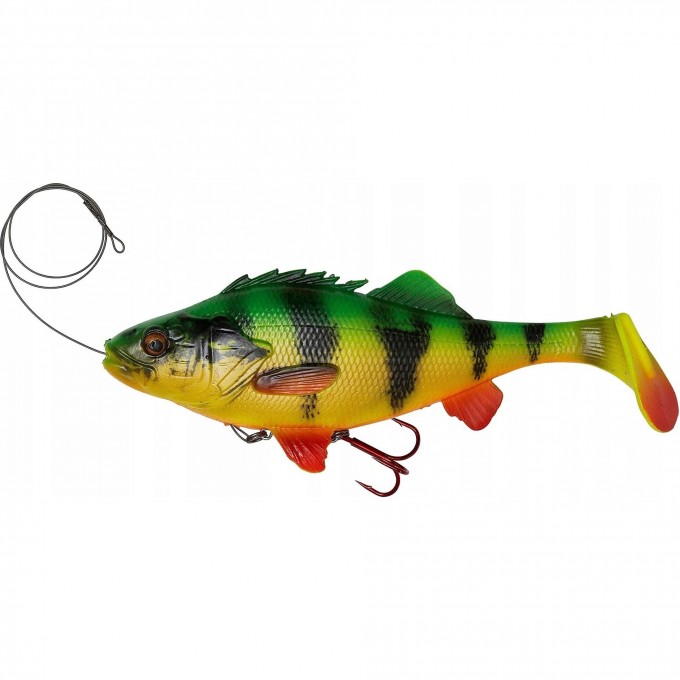 Приманка SAVAGE GEAR 4D Perch Shad 20cm 100g SS 02-Firetiger 61801