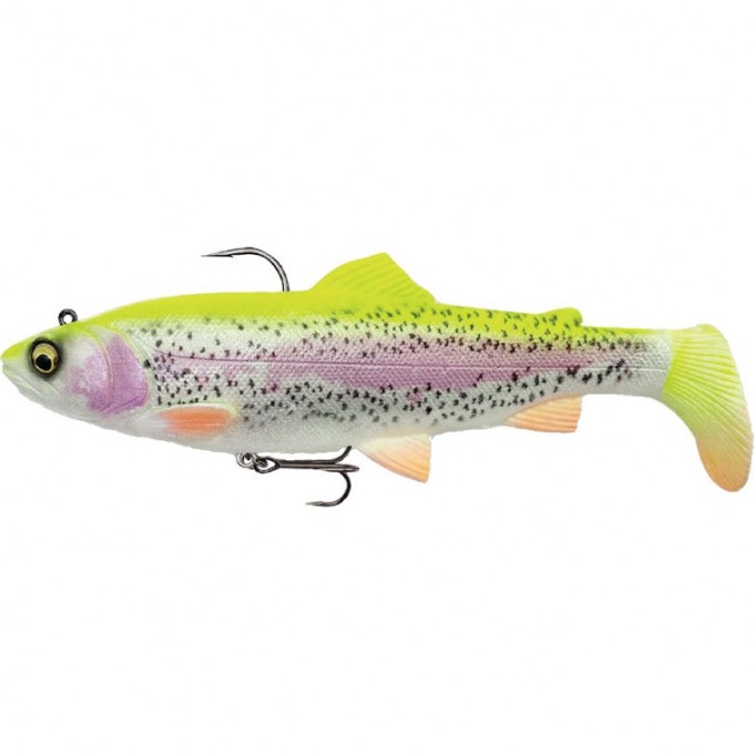 Приманка SAVAGE GEAR 4D Trout Rattle Shad 12.5cm 35g Sinking Lemon Trout 74000