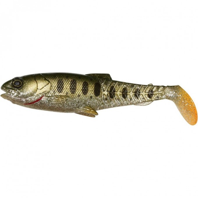 Приманка SAVAGE GEAR Craft Cannibal Paddletail 10.5см 12г Olive Pearl Silver Smolt 71815
