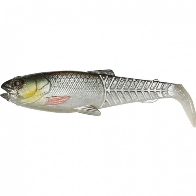 Приманка SAVAGE GEAR Craft Cannibal Paddletail 6.5см 4г Green Silver UV 50PCS 71797