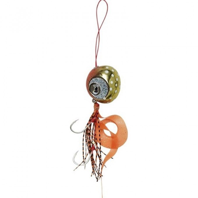 Приманка SAVAGE GEAR Cuttle Eye 135g Orange Glow gold 69735