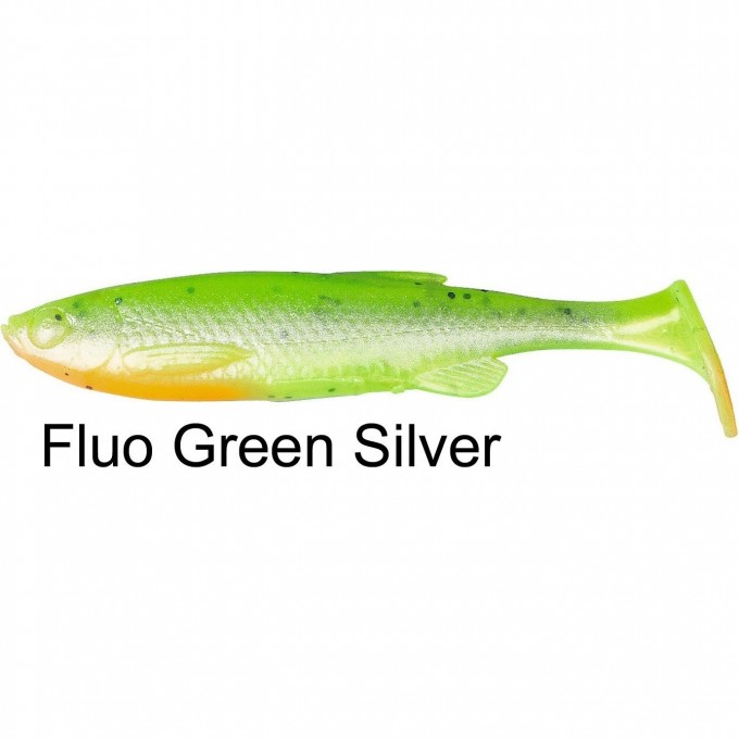 Приманка SAVAGE GEAR LB 3D F-Minnow T-Tail 9 1шт Green Silver 50459-001