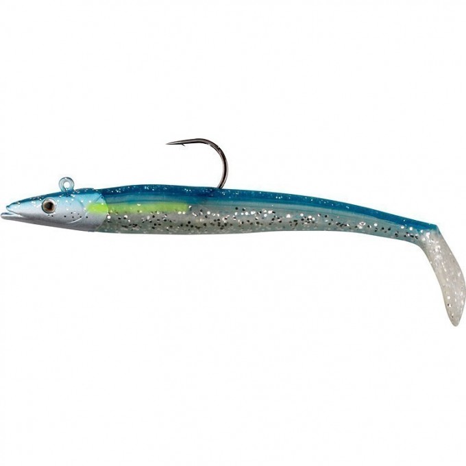 Приманка SAVAGE GEAR Sandeel 16cm 42g 03-Blue Silver 2+1pcs 42214