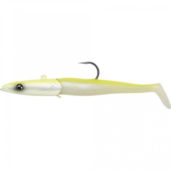 Приманка SAVAGE GEAR Sandeel 20cm 180g Chartreuse Glow 2+1pcs 69763