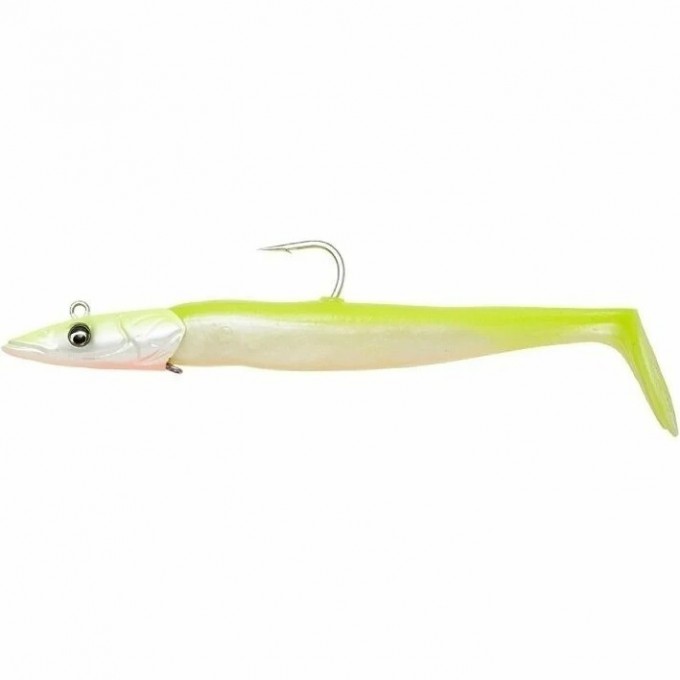 Приманка SAVAGE GEAR Sandeel V2 14см 33г Sinking Lemon Back 2+1 72498
