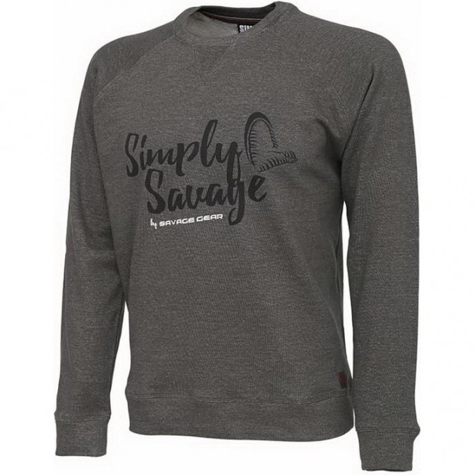 Свитер SAVAGE GEAR Simply Savage Sweater Melange Grey S 59138