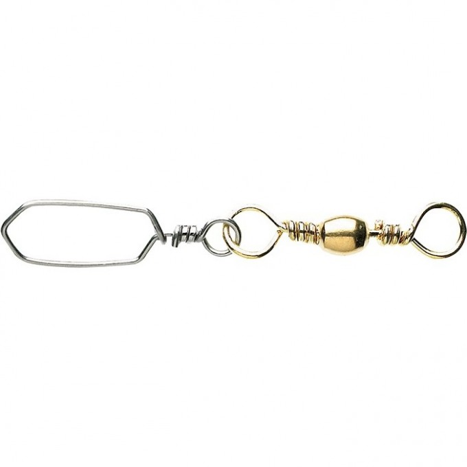 Вертлюг SAVAGE GEAR Norwegian Snap Swivel #8 20kg 10pcs 72134