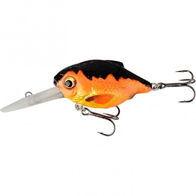 Воблер SAVAGE GEAR 3D Crucian Crank 34 3.4cm 3.4g SF DR 04-Black & Orange 53772