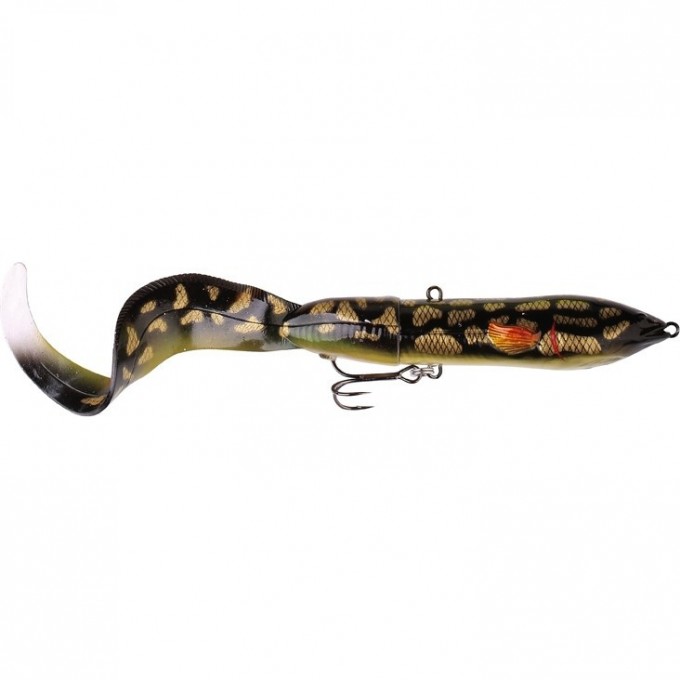 Воблер SAVAGE GEAR 3D Hard Eel Tail Bait 25 Motor Oil 48544