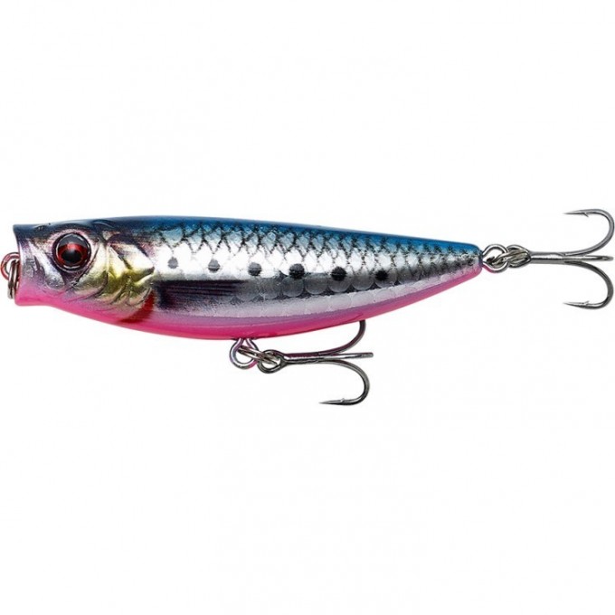 Воблер SAVAGE GEAR 3D Minnow Pop Walker 5.5cm 6g F Pink Belly Sardine PHP 64076