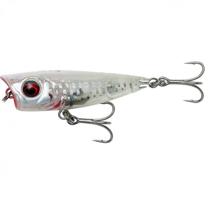 Воблер SAVAGE GEAR 3D Minnow Popper 4.3cm 4g F Crystal White 64073