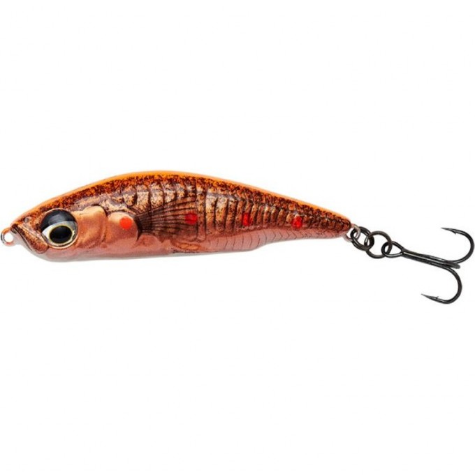 Воблер SAVAGE GEAR 3D Sticklebait Pencil 7.5см 17г Sinking Fluo Orange Copper 74037