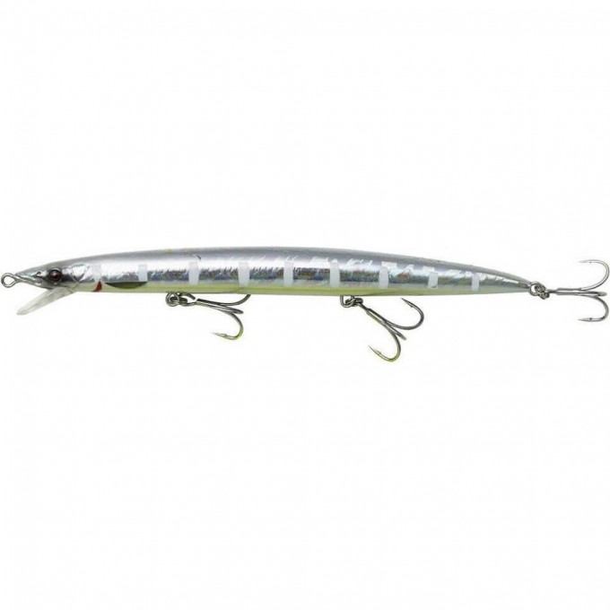 Воблер SAVAGE GEAR Sandeel Jerk minnow 14.5см 17г Sinking Zebra Glow 64008