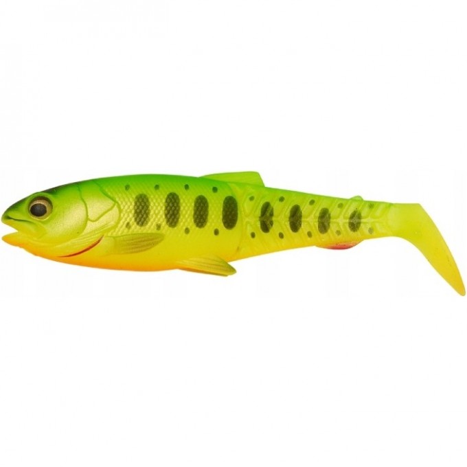 Приманка SAVAGE GEAR Craft Cannibal Paddletail 10.5cm 12g 1 шт Firetiger 71817-001