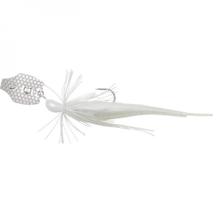 Приманка SAVAGE GEAR Crazy Swim Jig 12,5cm 20g S White Silver 76741